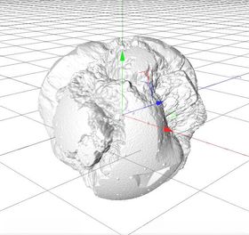 C4D模型岩石