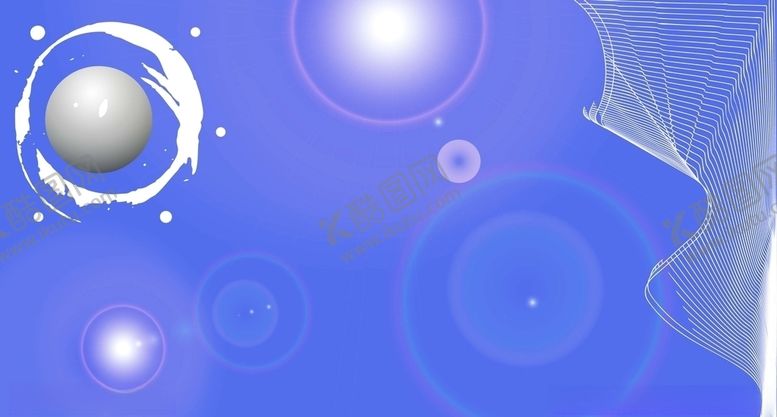 编号：57750905191127222980【酷图网】源文件下载-蓝色科技星球素材