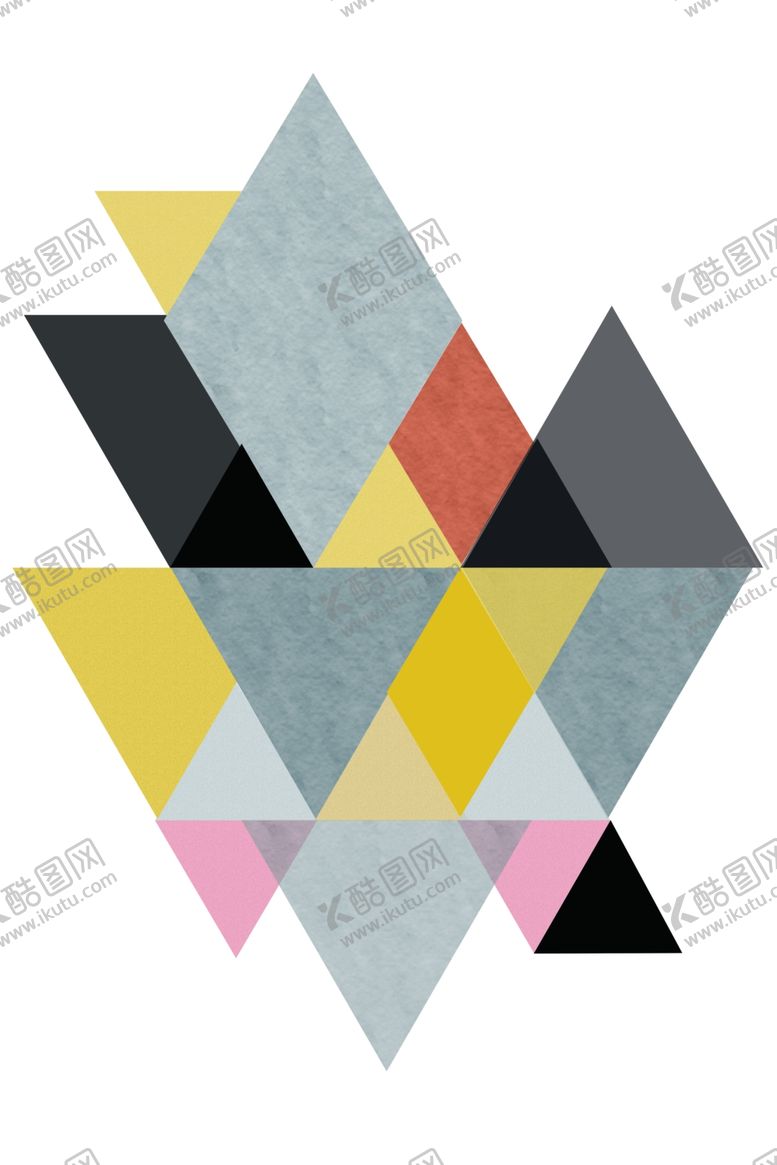 编号：64358810131435282749【酷图网】源文件下载-几何时尚装饰画