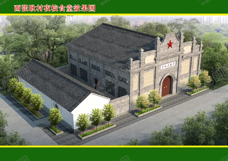 编号：26789306271806567687【酷图网】源文件下载-古建筑效果图