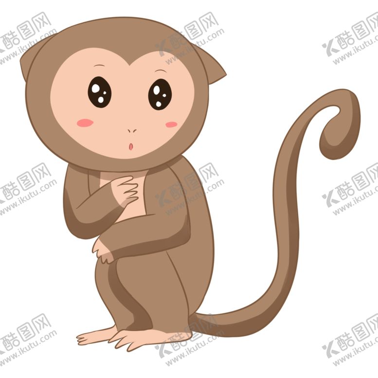 编号：21631405110722238754【酷图网】源文件下载-卡通猴子
