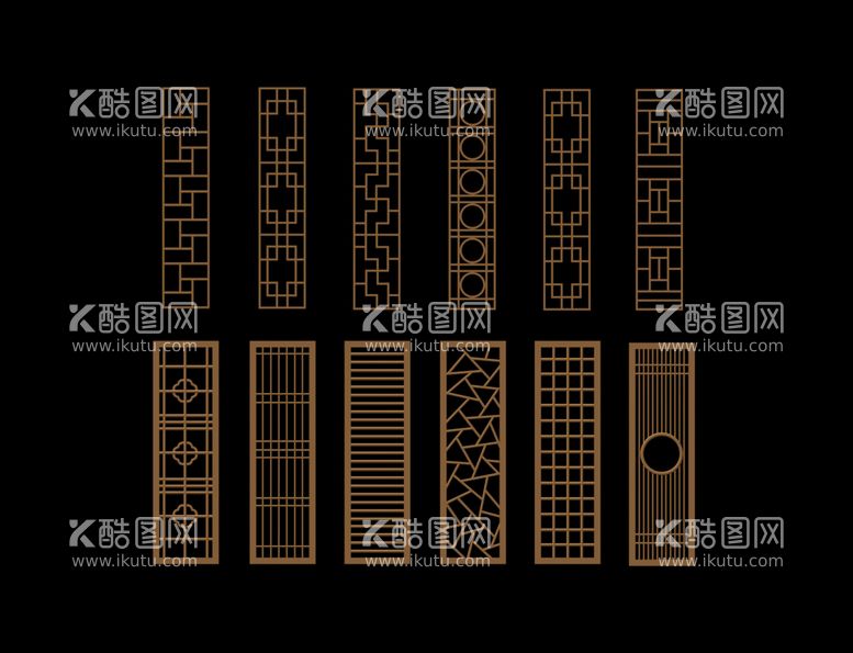 编号：65229012191036384210【酷图网】源文件下载-中式花隔