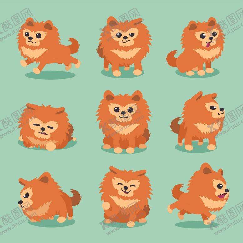 编号：79124409132007559577【酷图网】源文件下载-可爱小狗