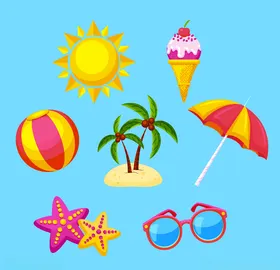 夏日元素
