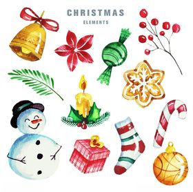 端午节元素插画集合