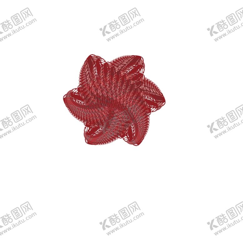 编号：74919306240556073232【酷图网】源文件下载-旋转图案红色花纹设计