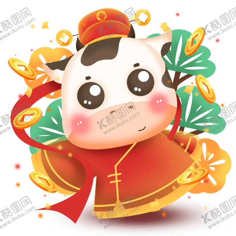 编号：80189307011803067013【酷图网】源文件下载-牛年元素