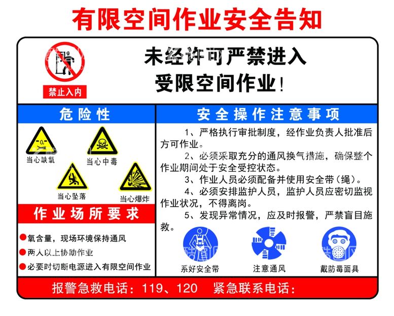 编号：42631501271551096670【酷图网】源文件下载-有限空间