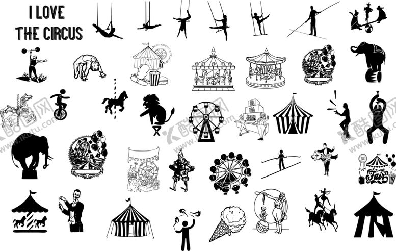 编号：53540510311923086055【酷图网】源文件下载-马戏团