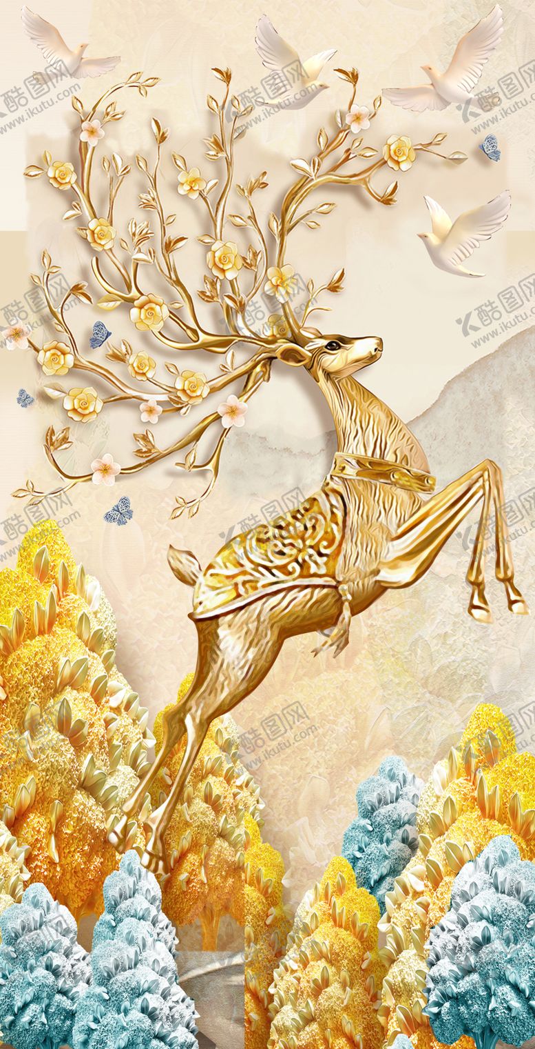 编号：33517505160851007307【酷图网】源文件下载-背景墙装饰画