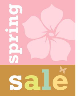 销售装饰图案春季特卖