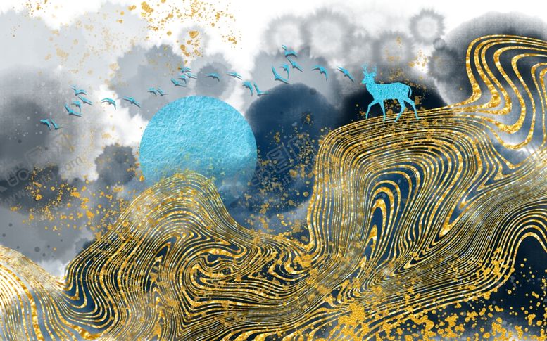 编号：13928309200122378444【酷图网】源文件下载-抽象画