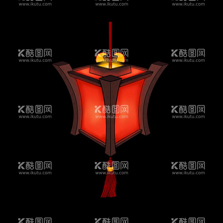 编号：43558711191455229623【酷图网】源文件下载-花灯会 灯笼元素 中国风素材 