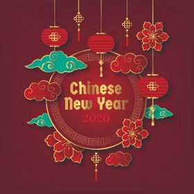 新年快乐矢量海报素材