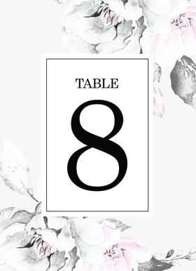 婚礼卡片花背景水彩