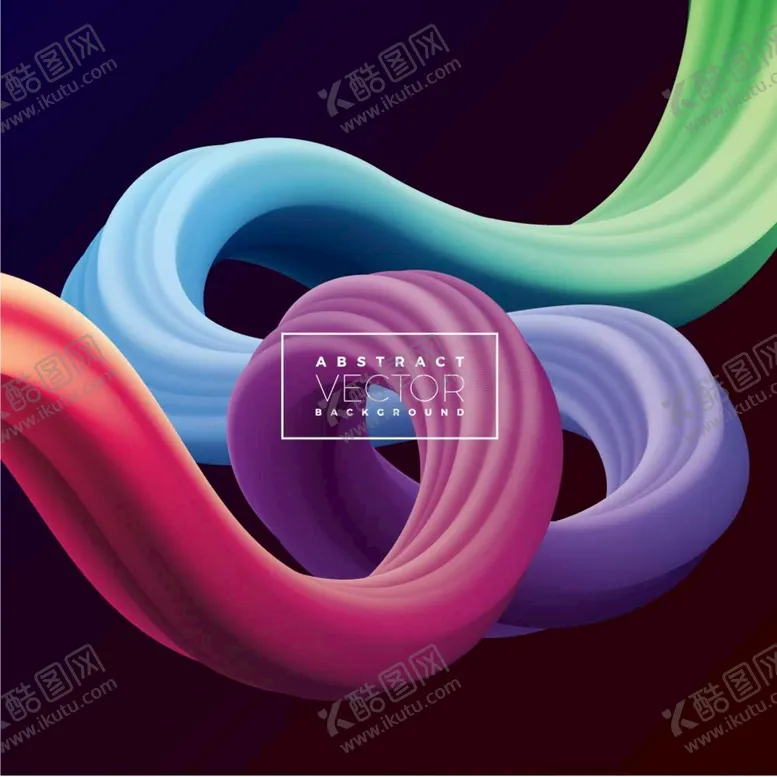 编号：69075409232040038951【酷图网】源文件下载-立体3d曲线背景
