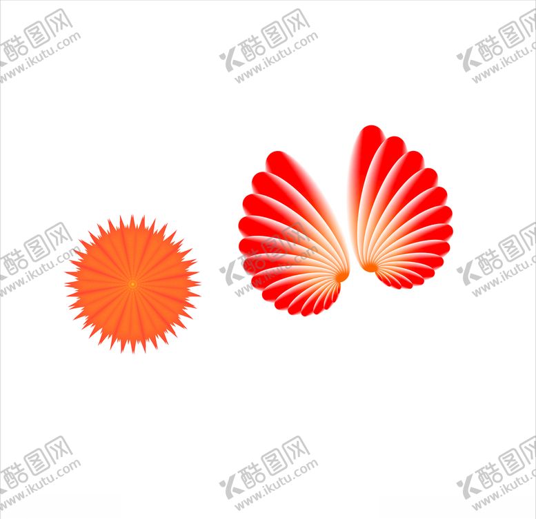 编号：73646707050018278342【酷图网】源文件下载-翅膀和花朵