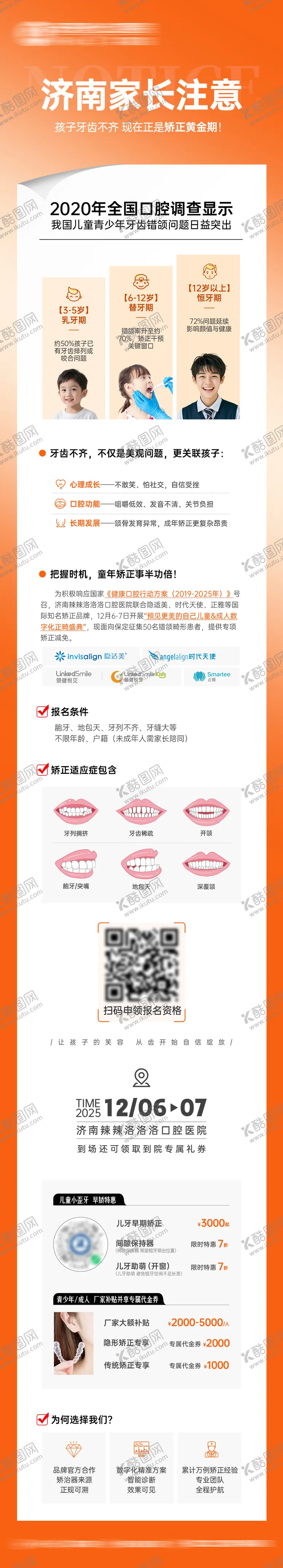 编号：18579903271233244830【酷图网】源文件下载-家长请注意孩子牙齿不齐 