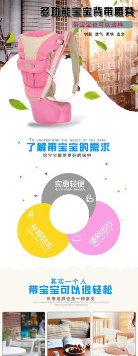 婴儿车详情页