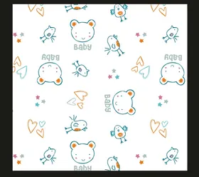 卡通背景素材底纹