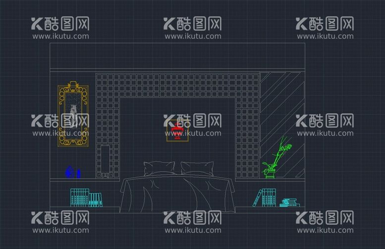 编号：53557112030517247317【酷图网】源文件下载-方格子软包背景