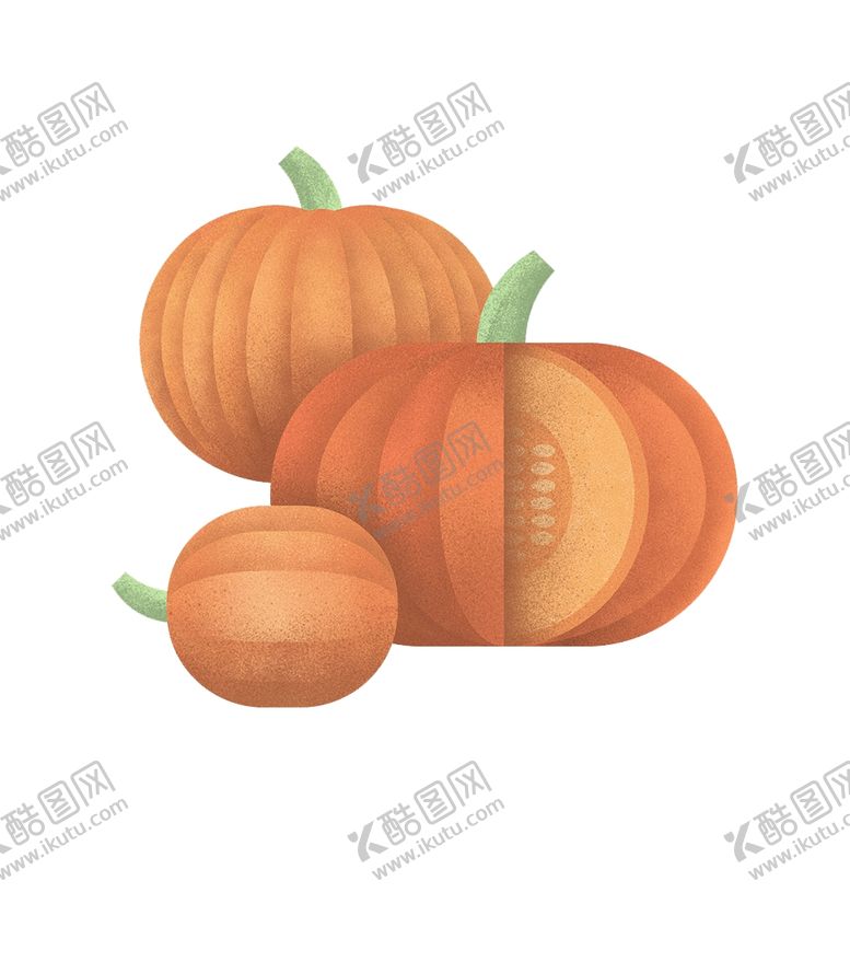 编号：37594805111014279907【酷图网】源文件下载-蔬菜南瓜psd免抠素材