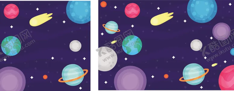 编号：85732106160608006230【酷图网】源文件下载-宇宙插画