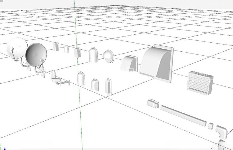 编号：98870402100752551287【酷图网】源文件下载-C4D模型工厂设备