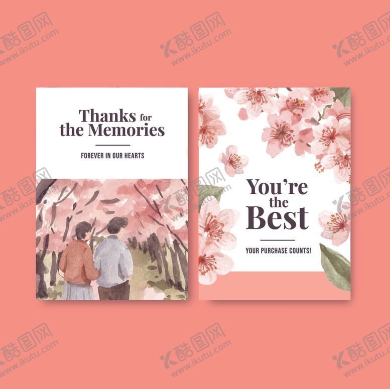 编号：63821710072208211163【酷图网】源文件下载-樱花主题浪漫明信片