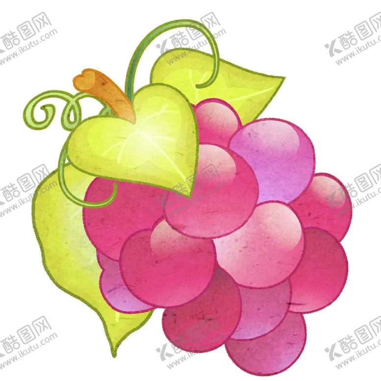 编号：26918309250821169170【酷图网】源文件下载-卡通葡萄