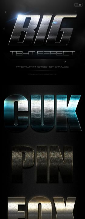 字体效果