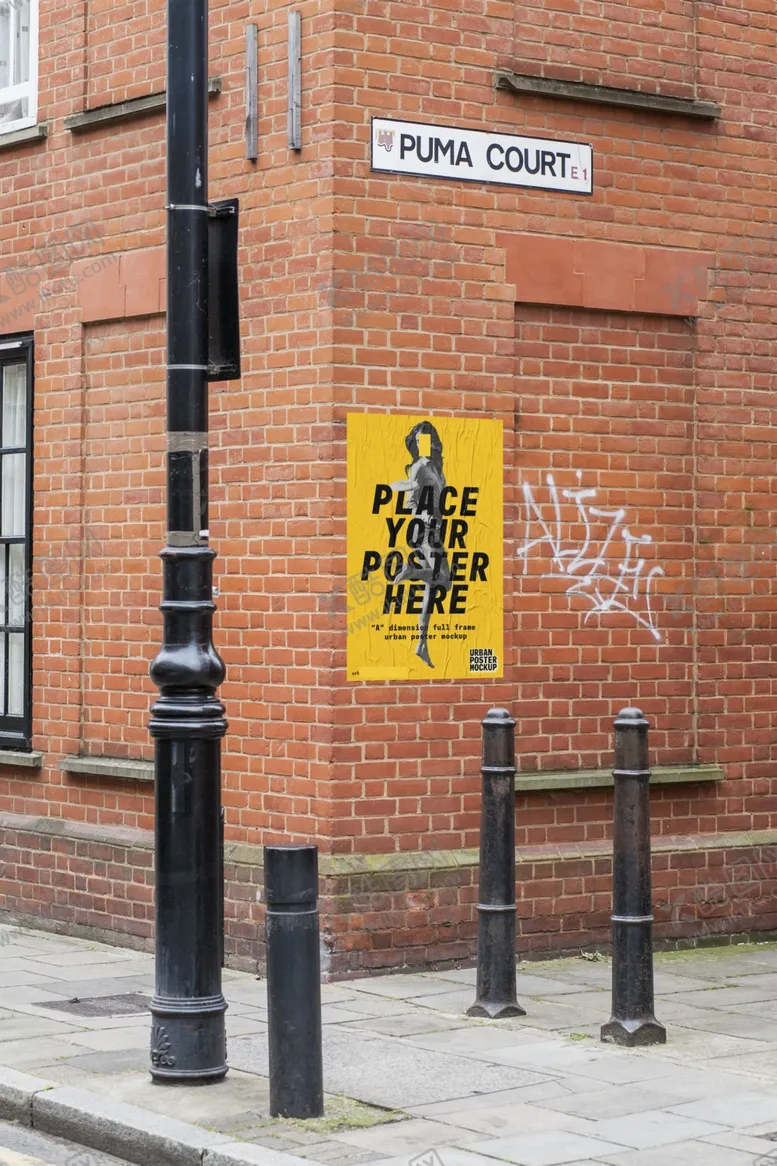 编号：42791609281039104165【酷图网】源文件下载-海报广告展示样机