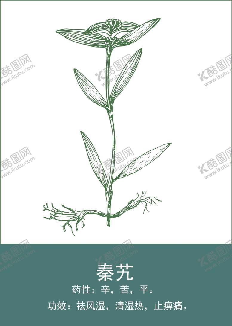 编号：90759101140920555861【酷图网】源文件下载-中药手绘插画