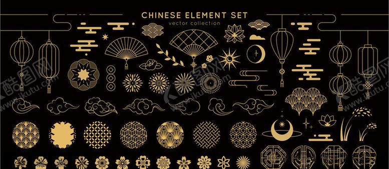 编号：21279710302040164946【酷图网】源文件下载-传统花纹花边艺术边框