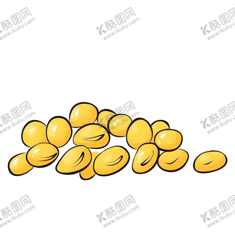 编号：95257305121008221608【酷图网】源文件下载-手绘五谷杂粮