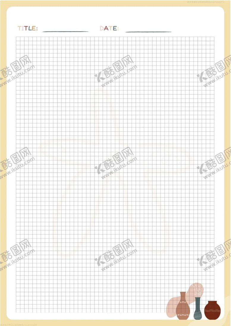 编号：61108002091220419517【酷图网】源文件下载-作文纸