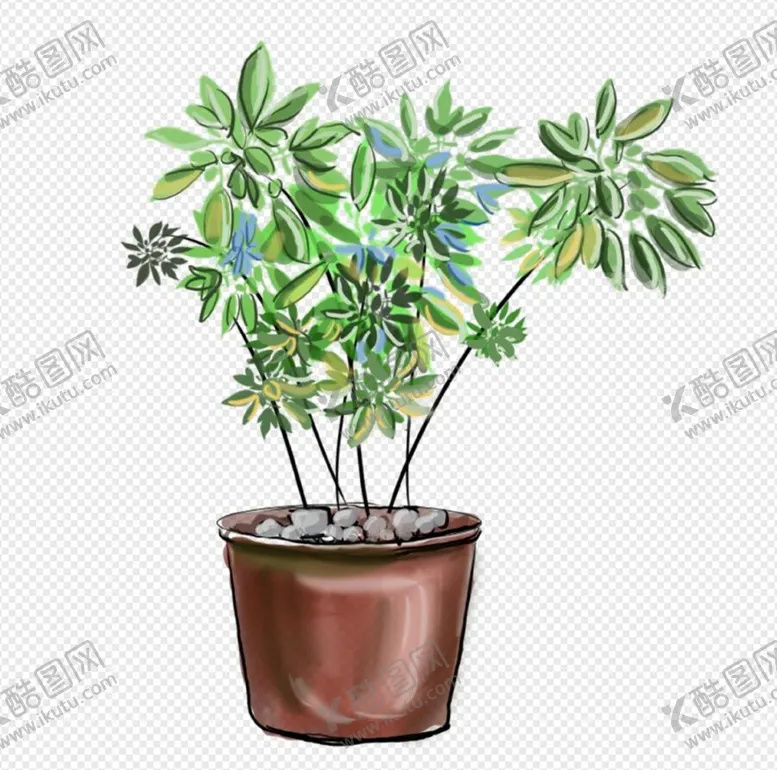 编号：08517410102220480671【酷图网】源文件下载-卡通植物