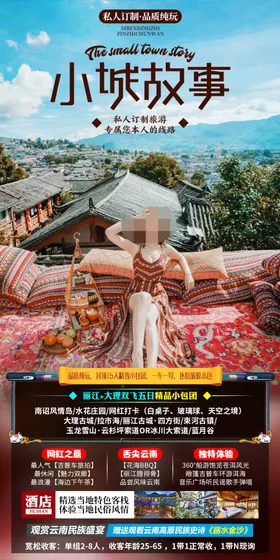 云南旅游海报