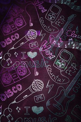 音乐节背景素材