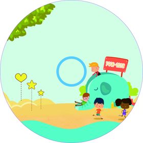 幼儿园光盘封面