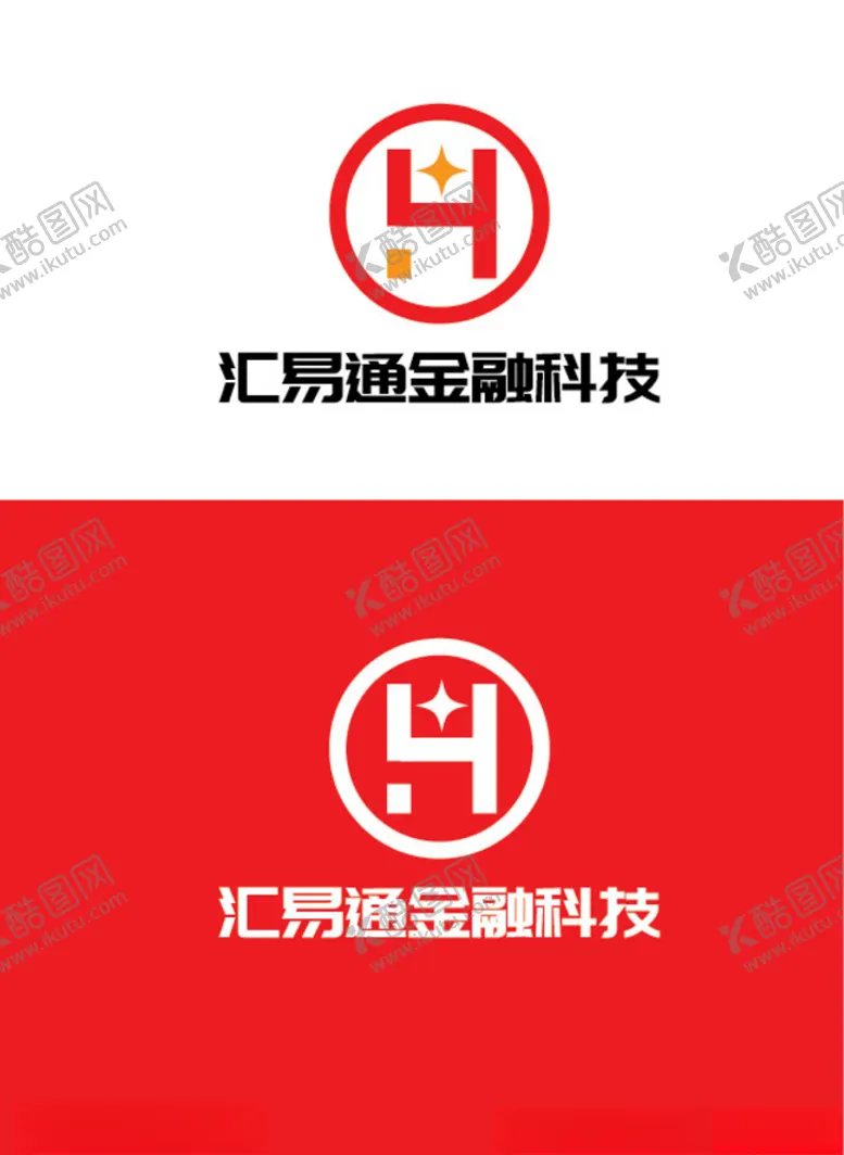 编号：43981610231026378870【酷图网】源文件下载-金融科技标识设计