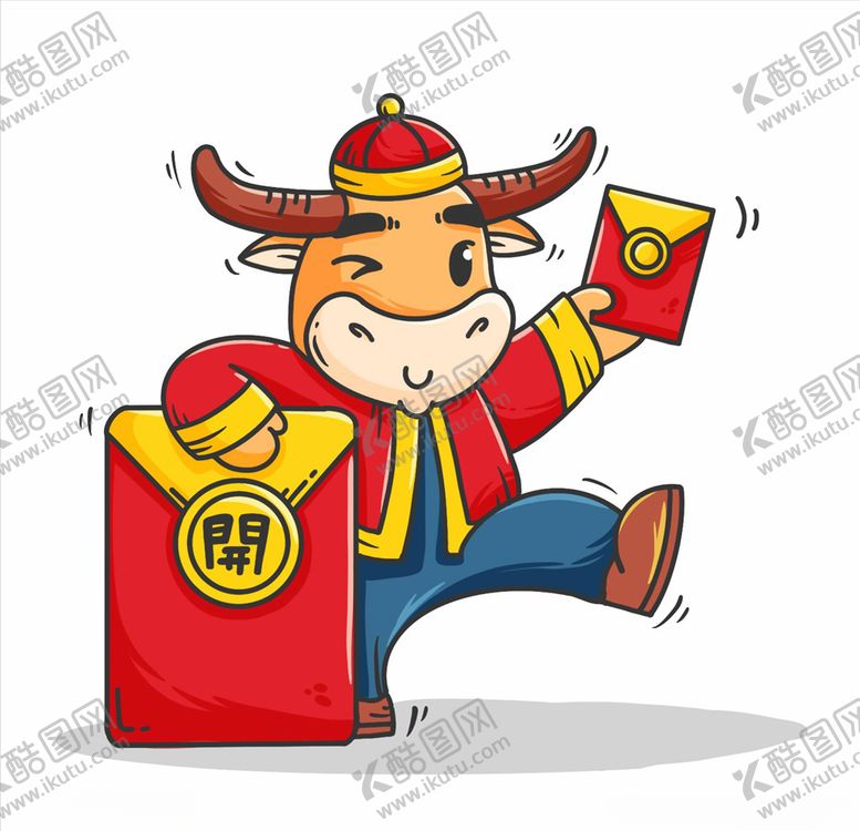 编号：75067805032231039336【酷图网】源文件下载-卡通牛