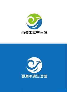 水族生活馆标识设计