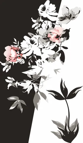 定位花扎染大牌手绘