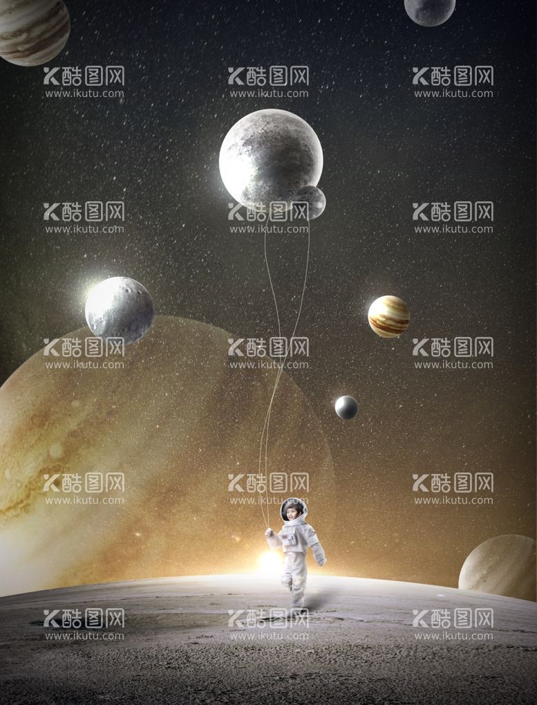 编号：81603203180842198034【酷图网】源文件下载-梦幻神秘星球海报