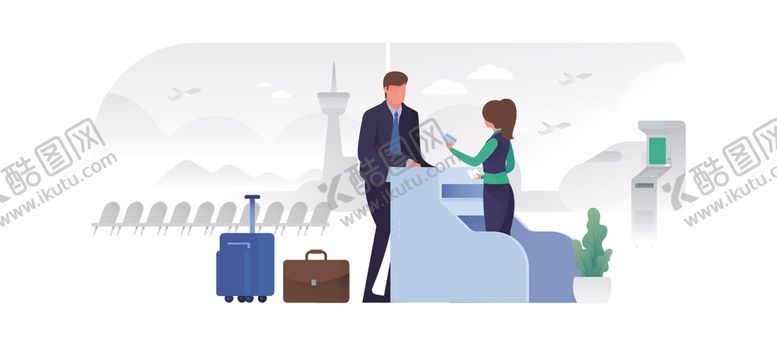 编号：99983009110655407042【酷图网】源文件下载-扁平化日常生活插画