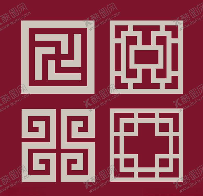 编号：66934307090639402497【酷图网】源文件下载-中式花纹