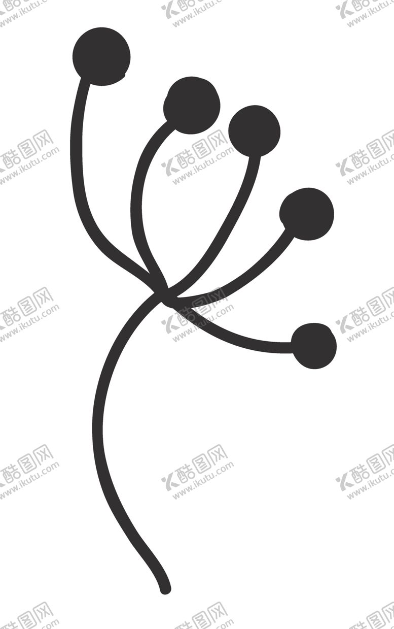 编号：95440909151810144911【酷图网】源文件下载-手绘植物叶片