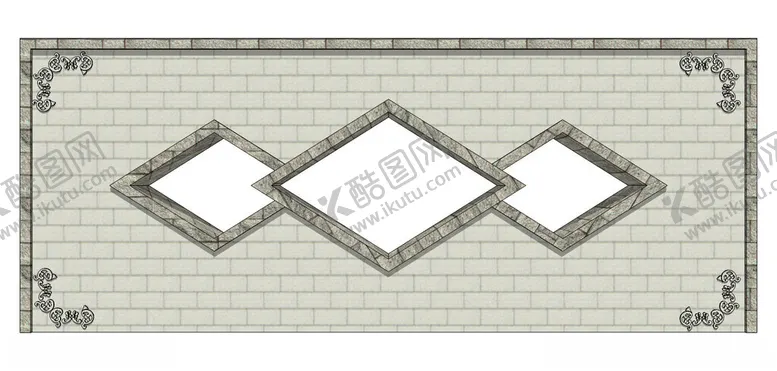 编号：54043903010316409832【酷图网】源文件下载-景观墙