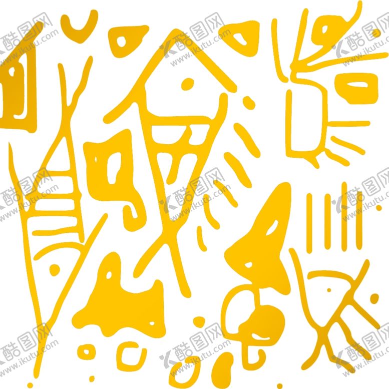 编号：90470009230926281630【酷图网】源文件下载-石器时代鱼图腾鱼图案